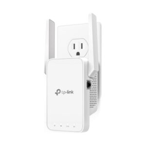 TP-Link RE315 V1 - Extensor de alcance Wi-Fi AC1200 - velocidad 300Mbps a 2.4GHz + 867Mbps a 5GHz-2 × antenas externas - 1 × puerto de 10/100 Mbps - enchufado a la pared