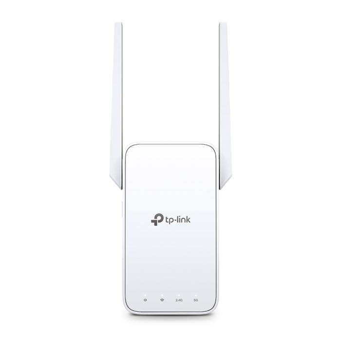 TP-Link RE315 V1 - Extensor de alcance Wi-Fi AC1200 - velocidad 300Mbps a 2.4GHz + 867Mbps a 5GHz-2 × antenas externas - 1 × puerto de 10/100 Mbps - enchufado a la pared