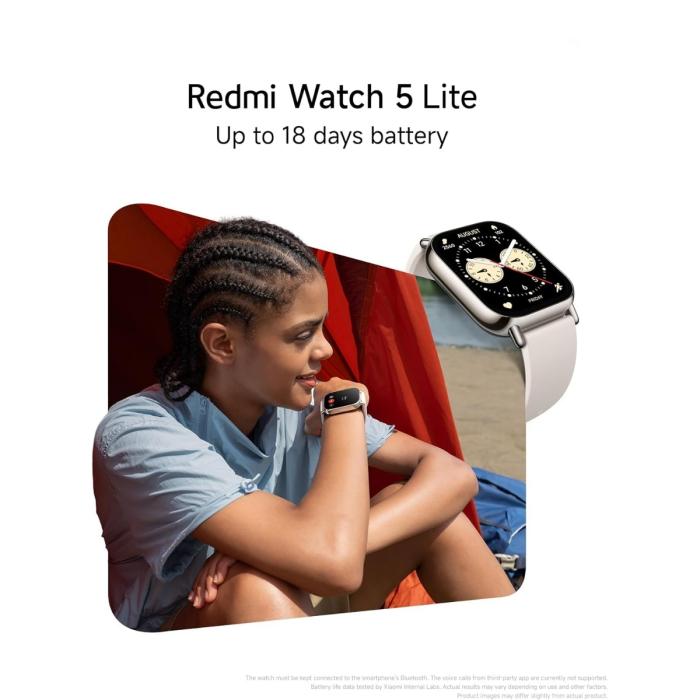 Xiaomi Redmi Watch 5 Lite - Smart watch - Black
