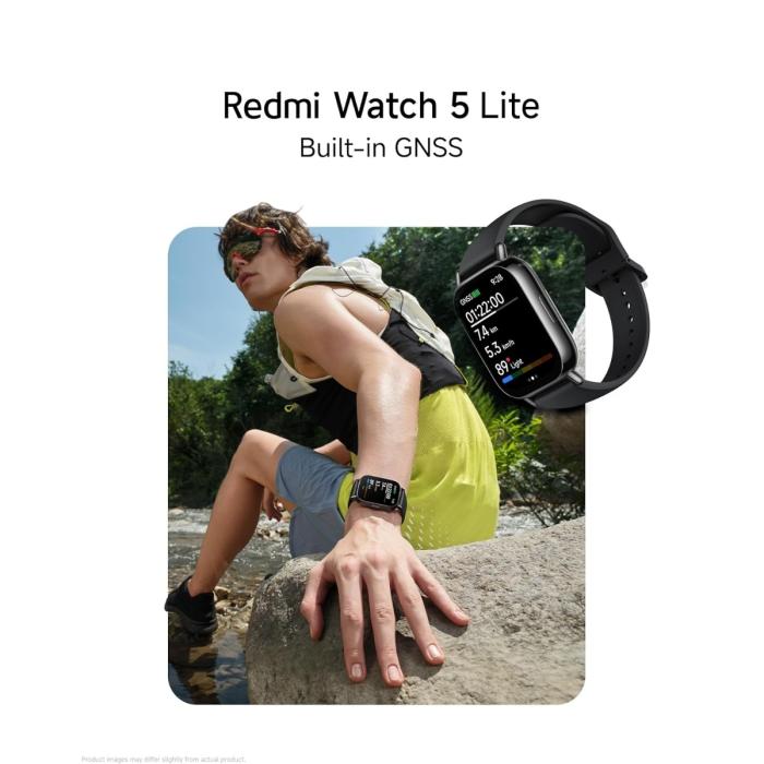 Xiaomi Redmi Watch 5 Lite - Smart watch - Black