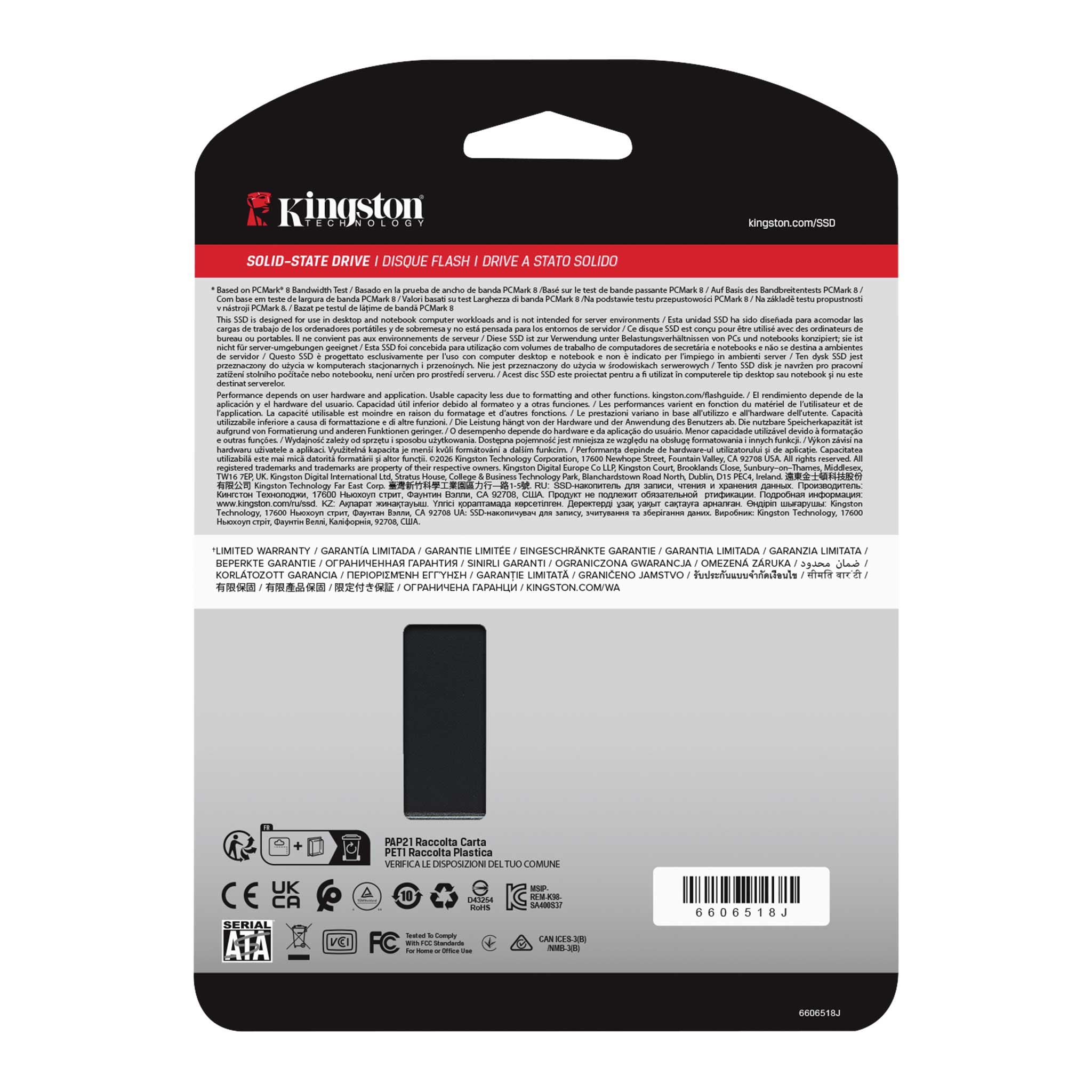 Kingston A400 - SSD - 240 GB - interno - 2.5" - SATA 6Gb/s
