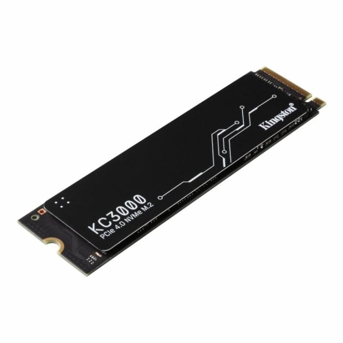 Kingston KC3000 - SSD - 1024 GB - interno - M.2 2280 - PCIe 4.0 (NVMe) - para Intel Next Unit of Computing 12 Pro Kit - NUC12WSKi5