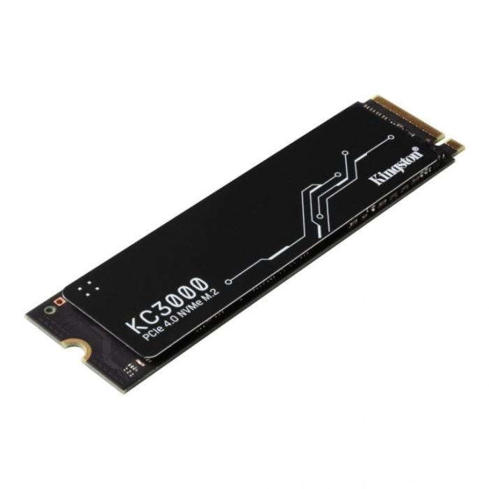 Kingston KC3000 - SSD - 512 GB - interno - M.2 2280 - PCIe 4.0 (NVMe) - para Intel Next Unit of Computing 12 Pro Kit - NUC12WSKi5