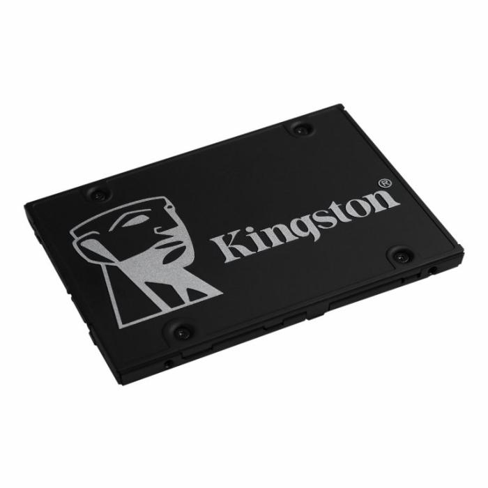 Kingston KC600 - SSD - cifrado - 512 GB - interno - 2.5" - SATA 6Gb/s - AES de 256 bits - TCG Opal Encryption, Self-Encrypting Drive (SED)