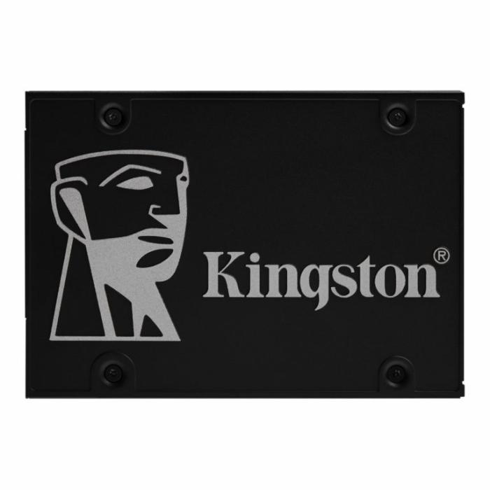 Kingston KC600 - SSD - cifrado - 512 GB - interno - 2.5" - SATA 6Gb/s - AES de 256 bits - TCG Opal Encryption, Self-Encrypting Drive (SED)