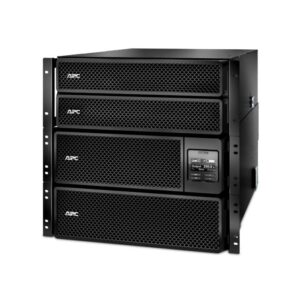 APC Smart-UPS SRT 10000VA RM - UPS (montaje en bastidor) - CA 208 V - 10 kW - 10000 VA - Ethernet 10/100, USB - conectores de salida: 10 - 10U - 19" - negro - con Transformador reductor de 208/240 V a 120 V 10 kVA - para P/N: AR4018SPX432, AR4024SP, AR4024SPX429, AR4024SPX431, AR4024SPX432, NBWL0356A