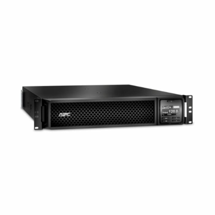 APC Smart-UPS SRT 3000VA RM - UPS (montaje en bastidor) - CA 120 V - 2700 vatios - 3000 VA - Ácido de plomo - RS-232, USB - conectores de salida: 9 - 2U - negro - para P/N: AR4024SP, AR4024SPX429, AR4024SPX431, AR4024SPX432, NBWL0356A, SMX3000HVTUS