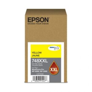 Epson 748XXL - XL - amarillo - original - cartucho de tinta - para WorkForce Pro WF-6090, WF-6590, WF-8090, WF-8090 D3TWC, WF-8590, WF-8590 D3TWFC