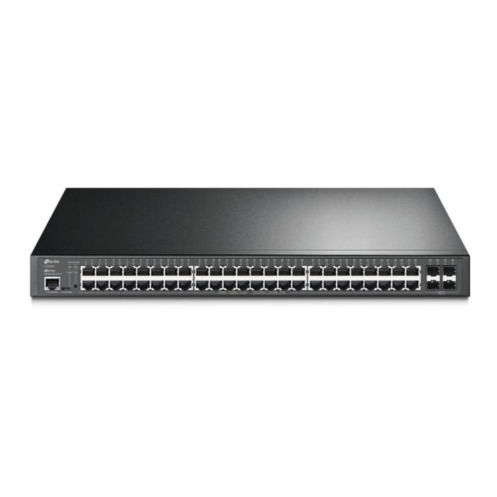 Switch Tplink TL-SG3452X / STP-LINK/Switch Administrable L2+ 48 puertos 1G/4 SFP+ (10G) - TL-SG3452X