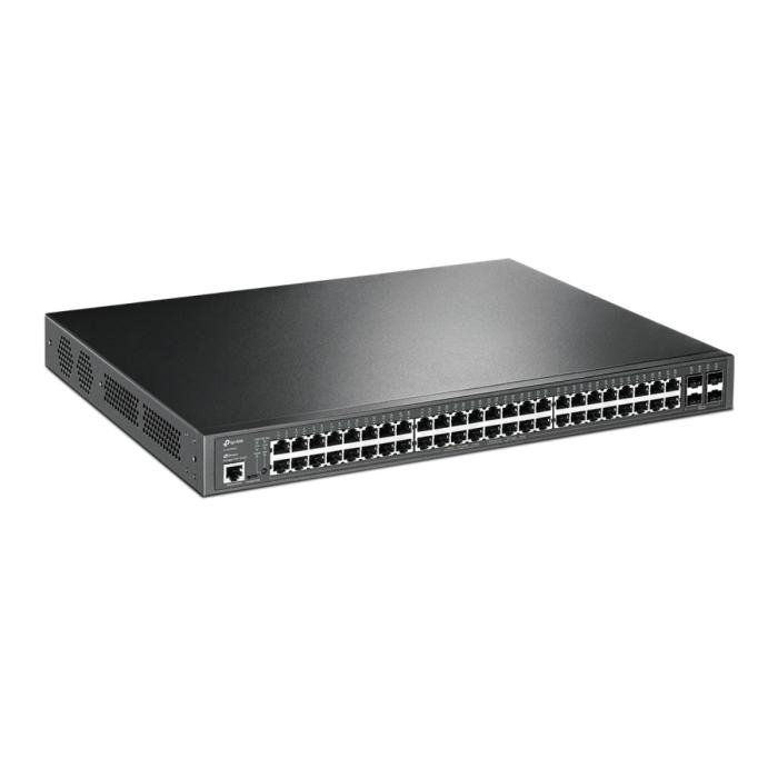 Switch Tplink TL-SG3452X / STP-LINK/Switch Administrable L2+ 48 puertos 1G/4 SFP+ (10G) - TL-SG3452X