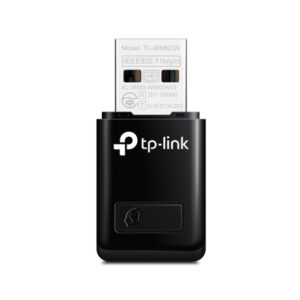 TP-Link TL-WN823N - Adaptador de red - 802.11b/g/n - Velocidad 300 Mbps a 2.4 GHz-USB 2.0-Botón WPS