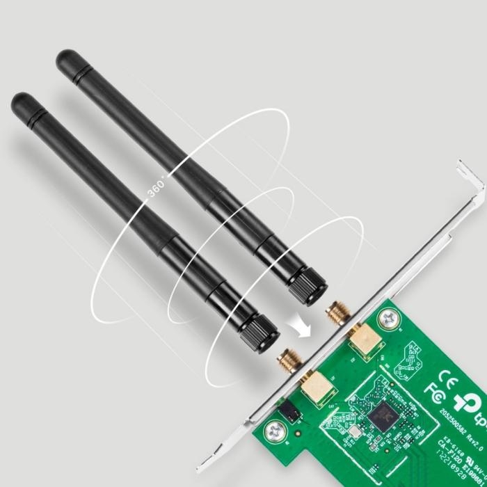 P.RED WIFI TP-LINK 300M PCI ANT DESMONTA