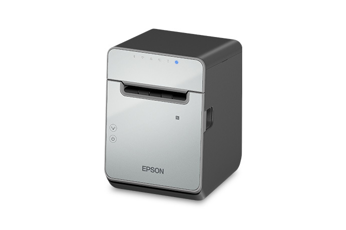 Epson OmniLink TM-L100 - Impresora de recibos - línea térmica - rollo 8 cm - 203 x 203 ppp - hasta 170 mm/segundo - serial, USB, LAN - cortador - negro Epson