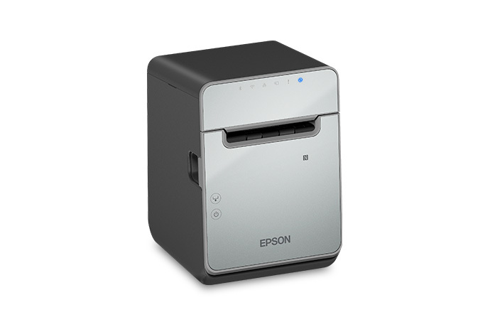 Epson OmniLink TM-L100 - Impresora de recibos - línea térmica - rollo 8 cm - 203 x 203 ppp - hasta 170 mm/segundo - serial, USB, LAN - cortador - negro Epson