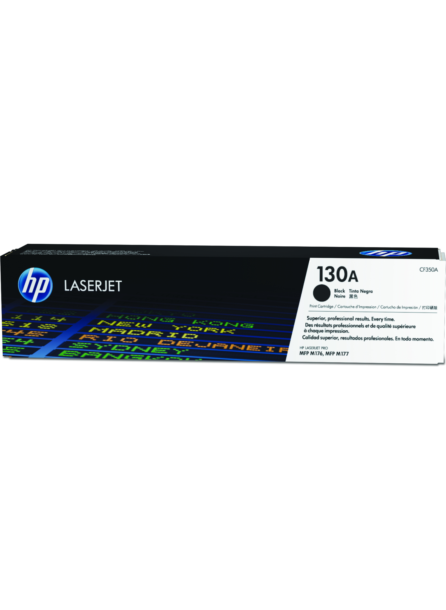HP 130A - Negro - original - LaserJet - cartucho de tóner (CF350A) - para Color LaserJet Pro MFP M176n, MFP M177fw