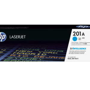 HP 201A - Cián - original - LaserJet - cartucho de tóner (CF401A) - para Color LaserJet Pro M252dn, M252dw, M252n, MFP M277c6, MFP M277dw, MFP M277n