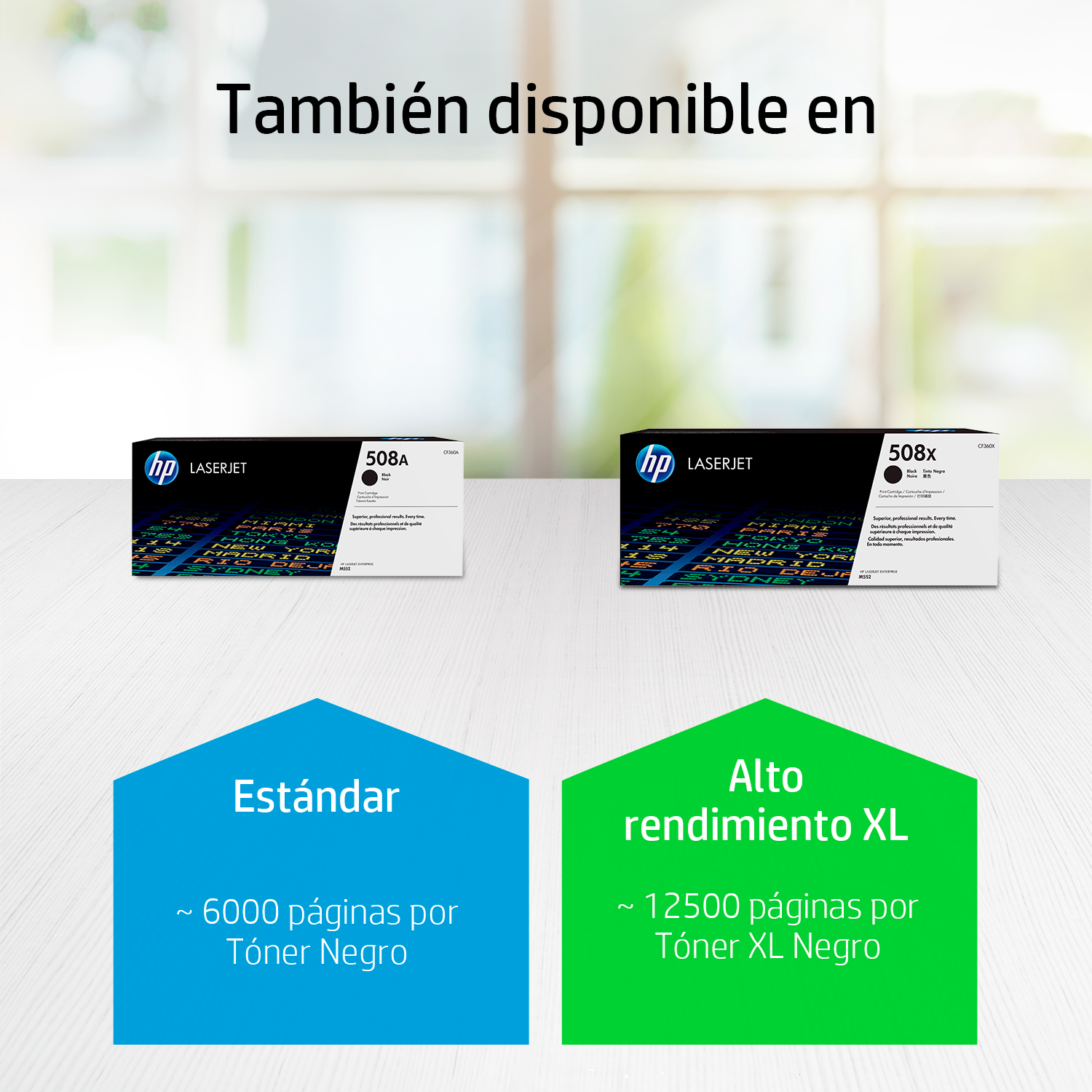 HP 508A - Negro - original - LaserJet - cartucho de tóner (CF360A) - para Color LaserJet Enterprise MFP M577; LaserJet Enterprise Flow MFP M577