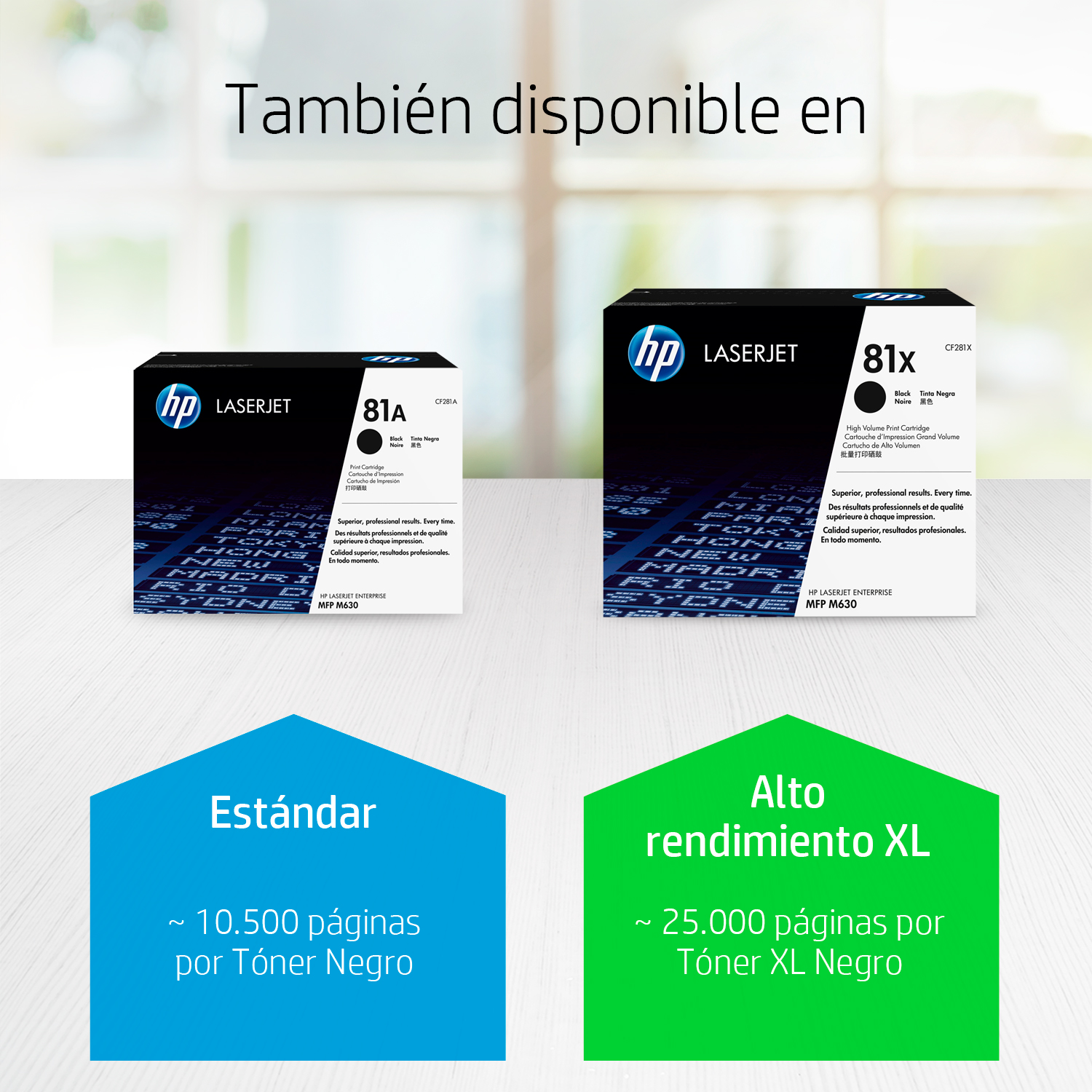 HP 81X - Alto rendimiento - negro - original - LaserJet - cartucho de tóner (CF281X) - para LaserJet M605; LaserJet Enterprise M605, M632, MFP M630; LaserJet Enterprise Flow MFP M630