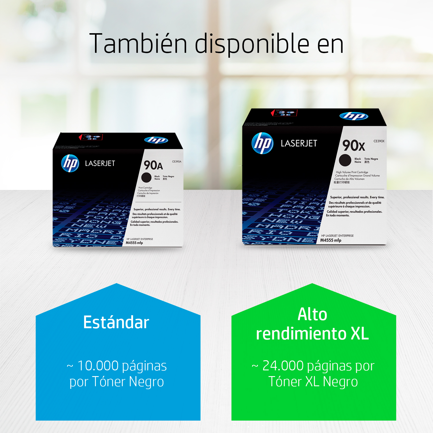 HP 90A - Negro - original - LaserJet - cartucho de tóner (CE390A) - para LaserJet Enterprise 600 M602dn, 600 M602m, 600 M602n, 600 M602x, M4555 MFP, M603xh