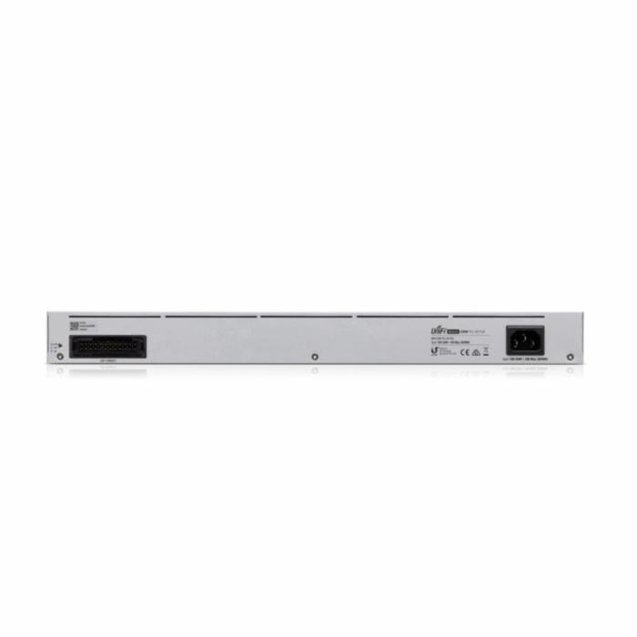 Ubiquiti UniFi Switch USW-PRO-48-POE - Conmutador - Gestionado - 48 x 10/100/1000 (40 PoE+, 8 PoE++) + 4 x 10Gb Ethernet SFP+ - montaje en rack - PoE++ (600 W) - CA 120/230 V / DC 11,5/52 V