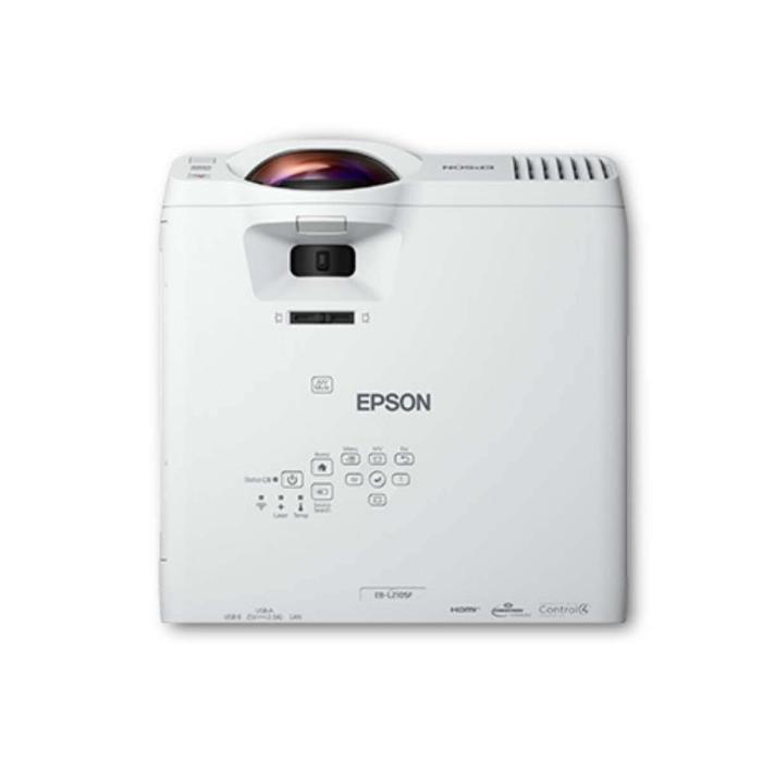 Epson PowerLite L210SF - Proyector 3LCD - 4000 lúmenes (blanco) - 4000 lúmenes (color) - Full HD (1920 x 1080) - 1080p - IEE 802.11a/b/g/n/ac inalámbrico/LAN/Miracast - con 3 años de Epson Road Service Program