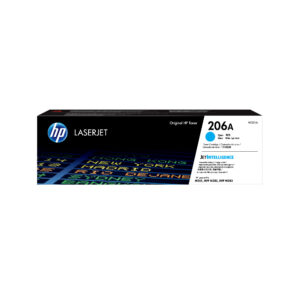HP 206A - Cián - original - LaserJet - cartucho de tóner (W2111A) - para Color LaserJet Pro M255, M283, MFP M282, MFP M283