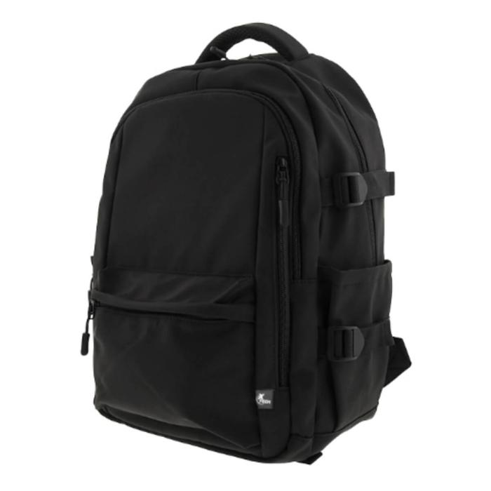 Xtech - Laptop Backpack - 15.6" - Durable polyester / 100% polyester - All black - UrbanPro XTB-224