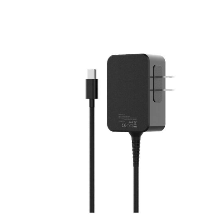 Xtech - 65W GaN USB-C® Power adapter - voltage 110/240VCA - plug NEMA 1-15P 5.9ft XTC-230