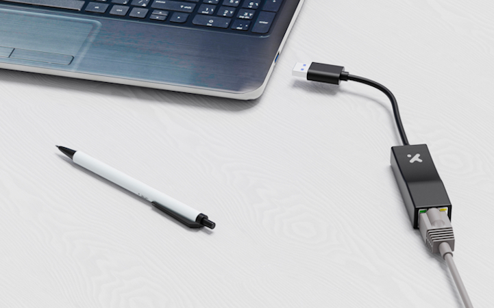 Xtech - USB adapter - Ethernet - USB / Network - -XTC-376