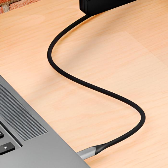 Xtech - USB cable - USB Type C - HDMI - 1.8 m - Black & silver - C male to HDMI male XTC-546