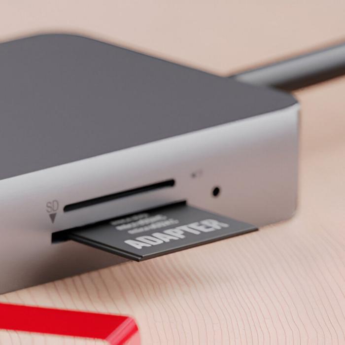 Xteh USB-C 5-in-1 Multiport adapter-XTC 564