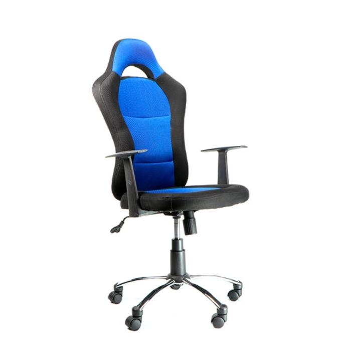 Xtech - Drakon Sport Chair - XTF-EC129 - Gaming - Blue & Black color - Max. weight capacity: 243lb