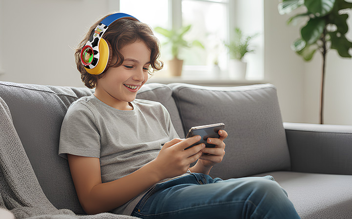 Xtech - Headphones with microphone - Wireless - Disney TSWoody Fala XTH-D383TS