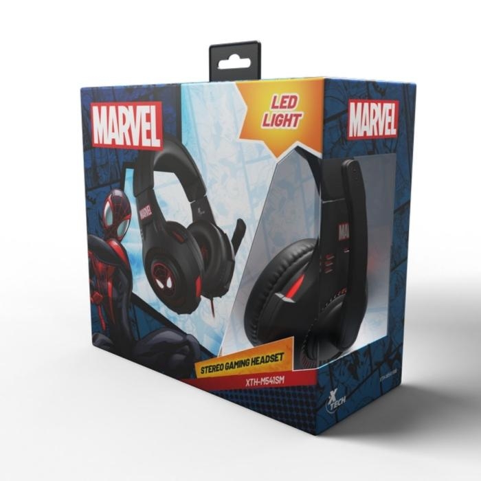 Xtech - XTH-M541SM - Headphones with microphone - Para Computer / Para Portable electronics / Para Tablet / Para Cellular phone - Wired - Spider Man