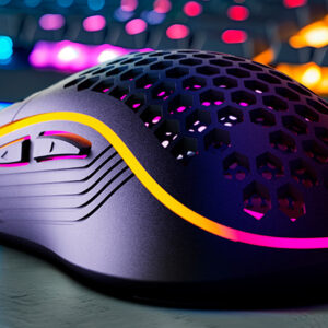 Xtech - XTM-620 - Mouse - USB - Wired - Black - Gaming 7 button Honeycomb