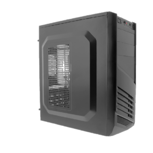 Xtech - Desktop - All black - ATX - pc case 600W ps