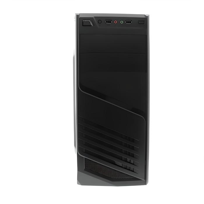 Xtech - Desktop - All black - ATX - pc case 600W ps