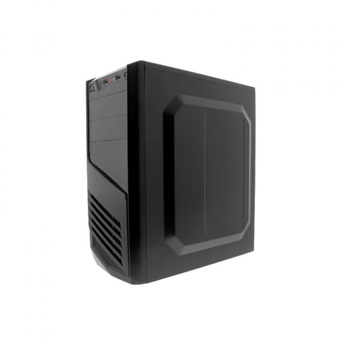 Xtech - Desktop - All black - ATX - pc case 600W ps