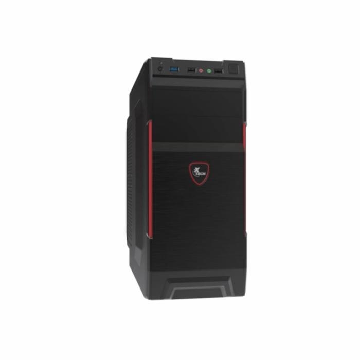 Xtech - Desktop - ATX - Black and red - 600W PS XTQ-214