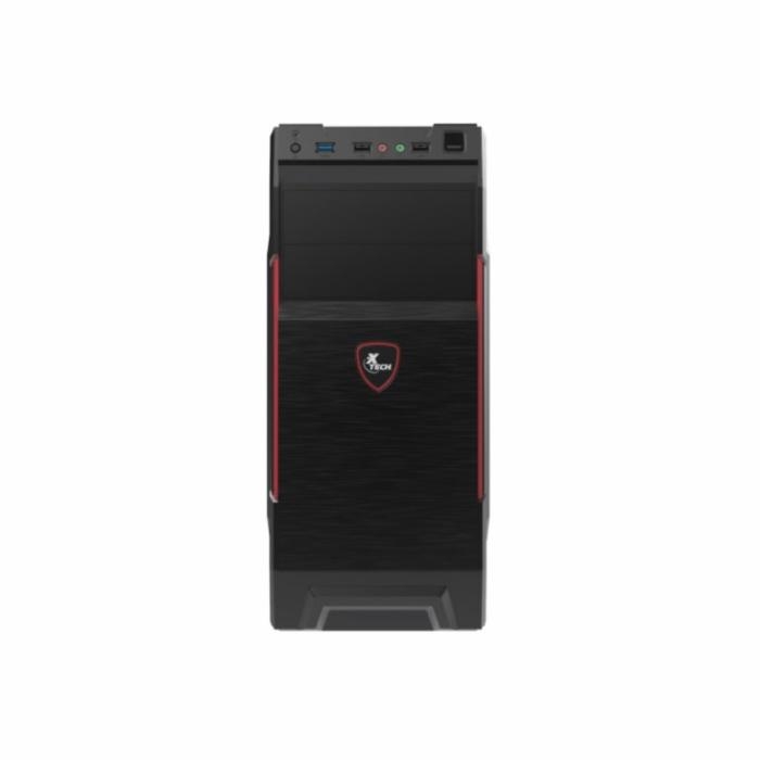 Xtech - Desktop - ATX - Black and red - 600W PS XTQ-214