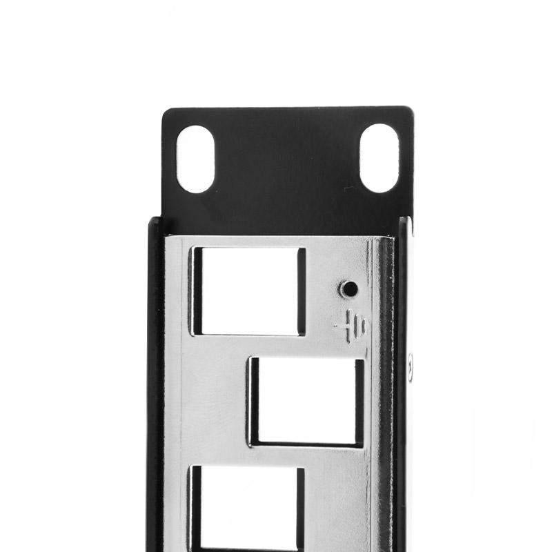 Nexxt - Modular Patch Panel - Cat6A - 24P for SFTP Keys Jack - Rack