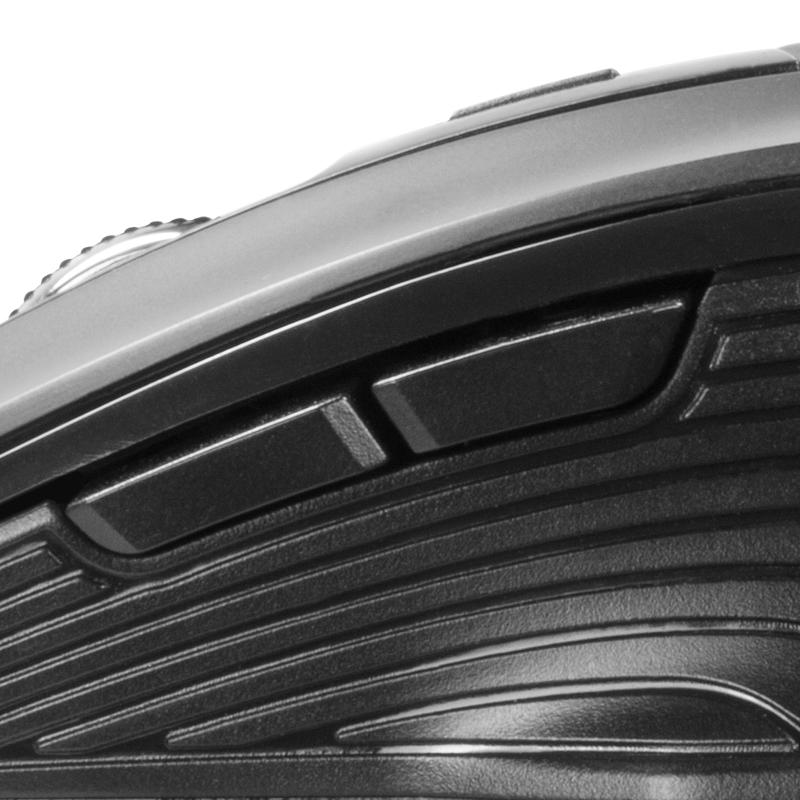 Klip Xtreme - Voltrex -  Mouse - Wireless - 2.4 GHz - Black - 1600dpi