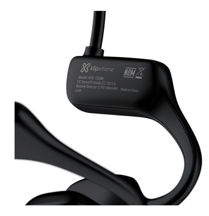 Klip Xtreme - Headset - Para Conference / Para Home audio - Wireless - Open ear - Microphone