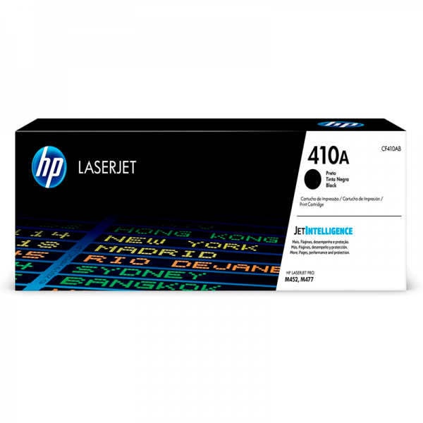 HP 410A - Negro - original - LaserJet - cartucho de tóner (CF410A) - para Color LaserJet Pro M452, MFP M377, MFP M477
