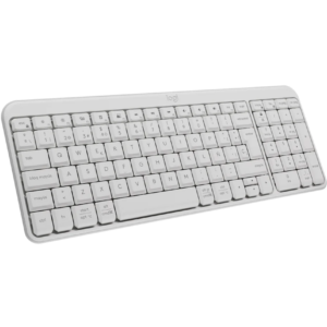 Logitech-K250 Compact Bluetooth Wireless Keyboard - Spanish Off-White