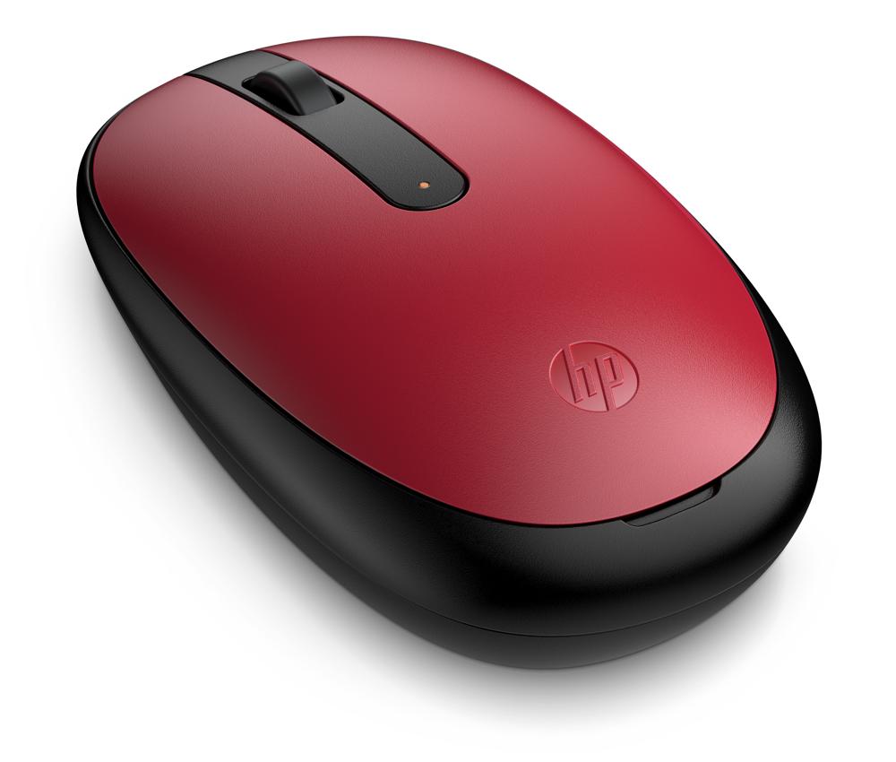 HP - Mouse - Bluetooth 5.1 - Wireless - Berry red - 43N04AA#ABM