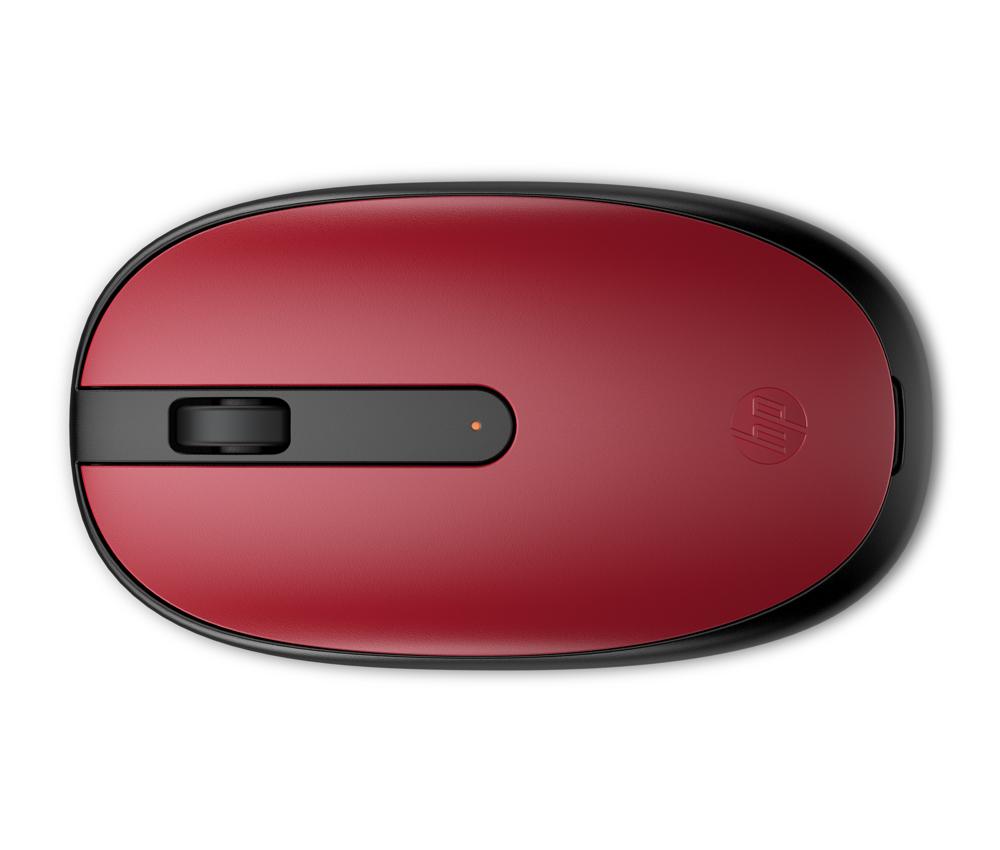 HP - Mouse - Bluetooth 5.1 - Wireless - Berry red - 43N04AA#ABM