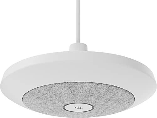 Logitech - Kit de montaje (montaje de techo, soporte del micrófono) - para micrófono - blanco - se puede instalar en el techo, colgante - para Rally Mic Pod; Room Solution Large