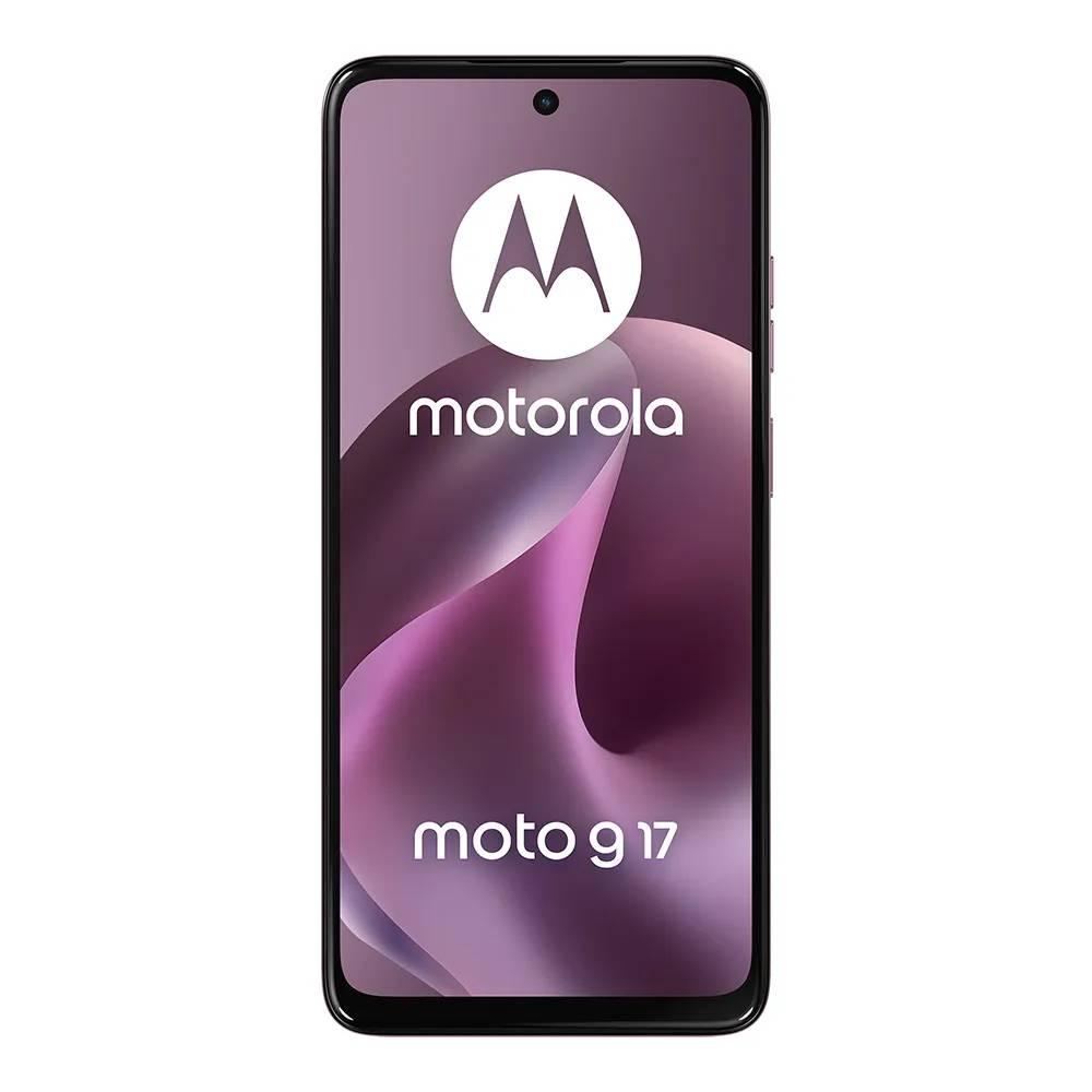Motorola - 4 GB G17 - Smartphone - Android - 256 GB - Bordeaux Rosa - Touch - XT2623-1
