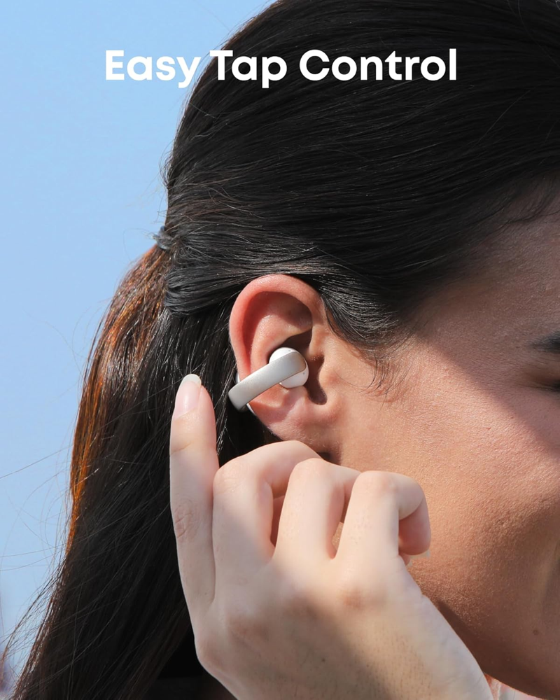 Soundcore - Headphones - Aeroclip White